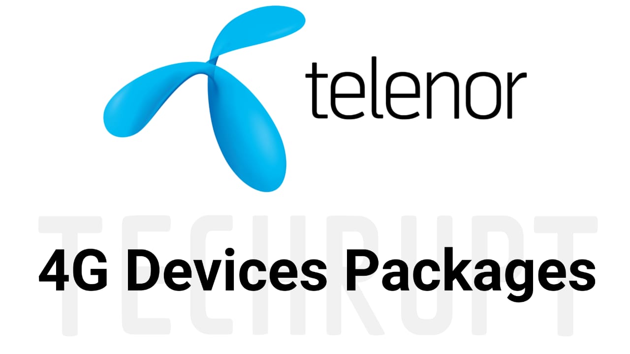 Telenor 4G device Packages