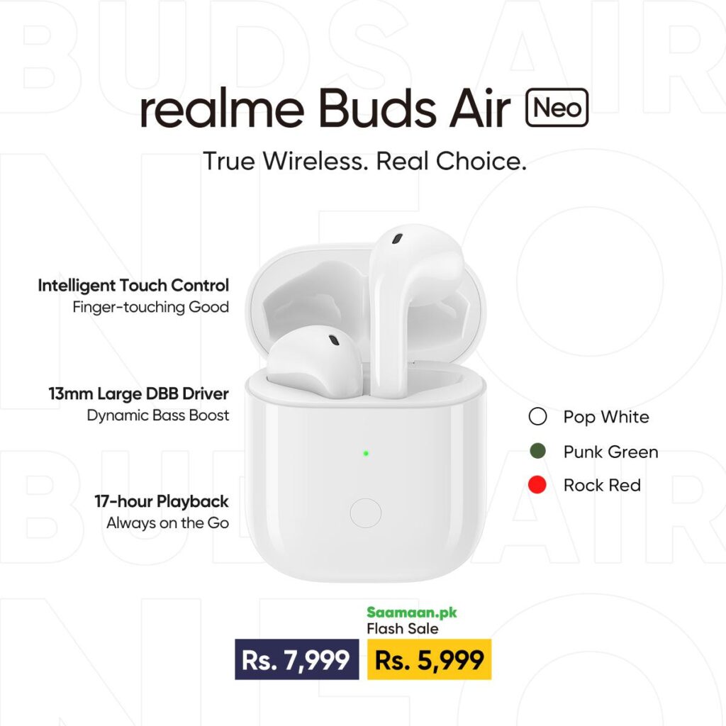 realme buds air price in Pakistan